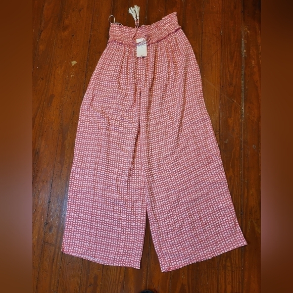 NWT Kiwi & Punch Med Flamingo Pink Palazzo pants - Picture 10 of 11